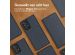 Accezz Premium Leather Slim Bookcase Samsung Galaxy A52(s) (5G/4G) - Donkerblauw