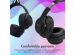 iMoshion Kids LED Light Cat Ear Bluetooth Headphones - Kinder koptelefoon - Draadloze koptelefoon + AUX kabel - Zwart
