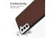 Accezz Premium Leather Card Slot Backcover Samsung Galaxy S22 Plus - Bruin