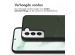 Accezz Premium Leather Card Slot Backcover Samsung Galaxy S22 Plus - Groen