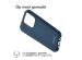 iMoshion Color Backcover iPhone 14 Pro - Donkerblauw