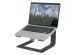 iMoshion Aluminium Laptop Stand - Laptop standaard - Bureau - Universeel - Donkergrijs