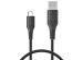 iMoshion Braided USB-C naar USB kabel - 0,5 meter - Zwart