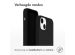 Accezz Liquid Silicone Backcover met MagSafe iPhone 14 Plus - Zwart