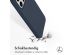 Accezz Liquid Silicone Backcover met MagSafe iPhone 14 Pro Max - Donkerblauw