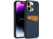 Accezz Premium Leather Card Slot Backcover iPhone 14 Pro Max - Donkerblauw