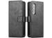 iMoshion Luxe Bookcase Samsung Galaxy Z Fold 4 - Zwart