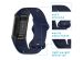 iMoshion Siliconen bandje Fitbit Charge 5 / Charge 6 - Maat L - Donkerblauw