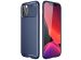 iMoshion Carbon Softcase Backcover iPhone 12 Pro Max - Blauw