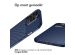 iMoshion Carbon Softcase Backcover iPhone 13 Pro - Blauw