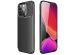 iMoshion Carbon Softcase Backcover iPhone 13 Pro Max - Zwart