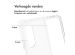 Accezz Clear Backcover Samsung Galaxy Z Fold 4 - Transparant