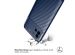 iMoshion Carbon Softcase Backcover Samsung Galaxy A03 - Blauw