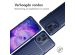 iMoshion Carbon Softcase Backcover Oppo Find X5 Pro - Blauw