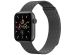 iMoshion Milanees magnetisch bandje Apple Watch Series 1-9 / SE - 38/40/41 mm - Maat S - Zwart