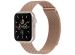 iMoshion Milanees magnetisch bandje Apple Watch Series 1-9 / SE - 38/40/41 mm - Maat M - Rosé Goud