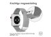 iMoshion Milanees magnetisch bandje Apple Watch Series 1-9 / SE - 38/40/41 mm - Maat M - Zilver