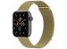 iMoshion Milanees magnetisch bandje Apple Watch Series 1-9 / SE / Ultra (2) - 42/44/45/49 mm - Maat M - Goud