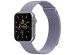 iMoshion Milanees magnetisch bandje Apple Watch Series 1-9 / SE / Ultra (2) - 42/44/45/49 mm - Maat M - Paars