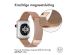 iMoshion Milanees magnetisch bandje Apple Watch Series 1-9 / SE / Ultra (2) - 42/44/45/49 mm - Maat M - Rosé Goud