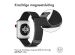 iMoshion Milanees magnetisch bandje Apple Watch Series 1-9 / SE / Ultra (2) - 42/44/45/49 mm - Maat M - Zwart