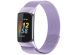 iMoshion Milanees magnetisch bandje Fitbit Charge 5 / Charge 6 - Maat S - Paars