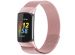 iMoshion Milanees magnetisch bandje Fitbit Charge 5 / Charge 6 - Maat S - Roze