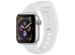 iMoshion Siliconen bandje Apple Watch Series 1-9 / SE - 38/40/41mm - Wit