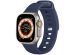 iMoshion Siliconen bandje Apple Watch Series 1-9 / SE / Ultra (2) - 42/44/45/49 mm - Donkerblauw