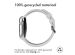 iMoshion Siliconen sport bandje gesp Apple Watch Series 1-9 / SE - 38/40/41mm - Grijs / Zwart