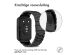 iMoshion Stalen bandje Huawei Watch Fit 2 - Zwart