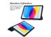 iMoshion Trifold Bookcase iPad 10 (2022) 10.9 inch - Donkerblauw