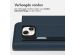 Accezz Premium Leather Slim Bookcase iPhone 14 - Donkerblauw