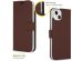 Accezz Wallet Softcase Bookcase iPhone 14 Plus - Bruin