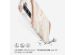 Selencia Aurora Fashion Backcover Samsung Galaxy S21 - Duurzaam hoesje - 100% gerecycled - Wit Marmer