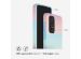 Selencia Aurora Fashion Backcover Samsung Galaxy A33 - Duurzaam hoesje - 100% gerecycled - Sky Sunset Multicolor