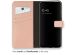 Selencia Echt Lederen Bookcase Samsung Galaxy A13 (4G) - Dusty Pink