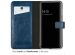 Selencia Echt Lederen Bookcase Samsung Galaxy A33 - Blauw
