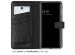 Selencia Echt Lederen Bookcase Samsung Galaxy A33 - Zwart