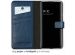 Selencia Echt Lederen Bookcase Samsung Galaxy A53 - Blauw