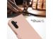 Selencia Echt Lederen Bookcase Samsung Galaxy A13 (5G) / A04s - Dusty Pink