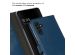 Selencia Echt Lederen Bookcase Samsung Galaxy A13 (5G) / A04s - Blauw