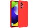 Accezz Liquid Silicone Backcover Samsung Galaxy A53 - Rood