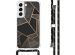 iMoshion Design hoesje met koord Samsung Galaxy S22 - Grafisch Koper - Zwart / Goud