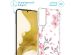 iMoshion Design hoesje met koord Samsung Galaxy S22 Plus - Bloem - Roze