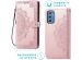 iMoshion Mandala Bookcase Samsung Galaxy M52 - Rosé Goud