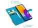iMoshion Mandala Bookcase Samsung Galaxy M52 - Turquoise