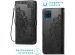 iMoshion Mandala Bookcase Samsung Galaxy M22 / A22 (4G) - Zwart