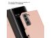 Selencia Echt Lederen Bookcase Samsung Galaxy S22 - Dusty Pink