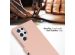 Selencia Echt Lederen Bookcase Samsung Galaxy S22 Ultra - Dusty Pink